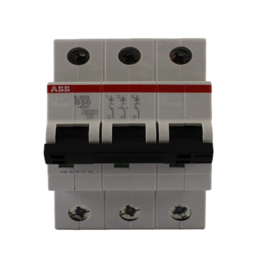 Interruttore magnetotermico 3P 3MOD. 50A ABB