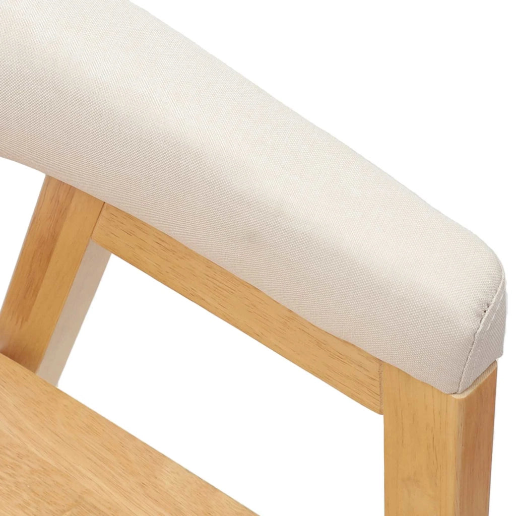 Sedie da pranzo 2 pcs Naturale 54 x 57 x 73 cm