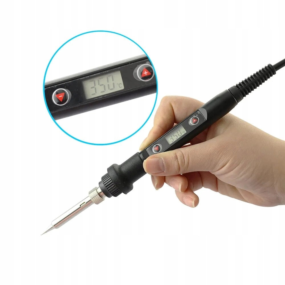 Saldatore di Precisione con Display Rosfix Orange Corso 80W – Regolazione Temperatura 180-500°C