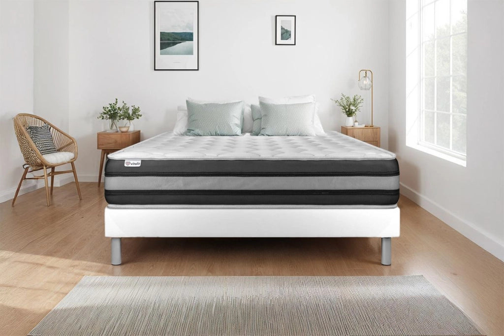 Materasso 105x190cm a molle insacchettate e memoria di forma - Vitalspring Zen