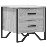 Comodino | Armadio da Notte | Mobiletto da notte Grigio Sonoma 40x41x40 cm in Truciolato