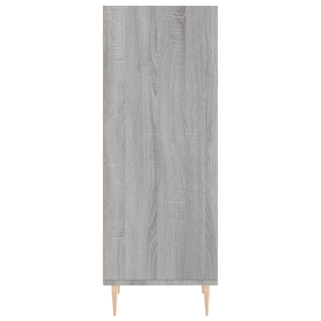 Credenza | Madia | Buffet da pranzo | Armadio da pranzo Grigio Sonoma 34,5x32,5x90 cm in Legno Multistrato