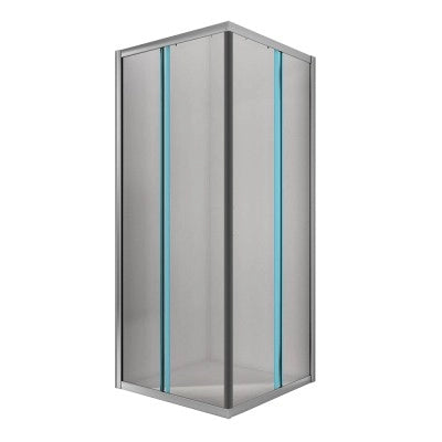 Kit guarnizioni salvagoccia nero opaco 200 cm per box doccia 5-6 mm