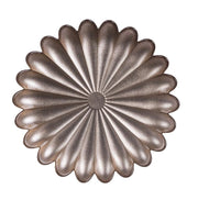 Piatto decorativo in vetro tulun oro 21 cm
