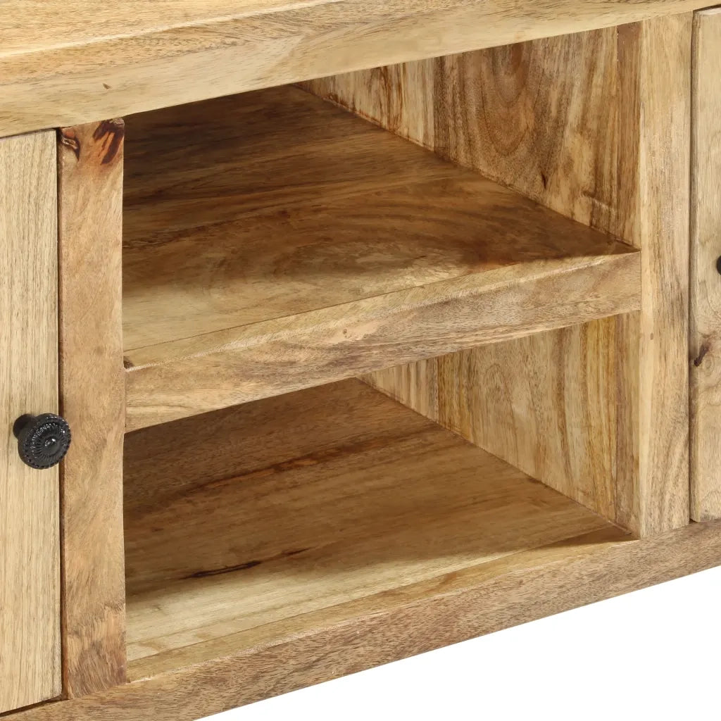 Credenza 100x35x60 cm in Legno Massello di Mango cod mxl 56618