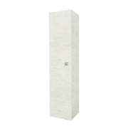Colonna bagno sospesa 136h cm rovere ghiaccio anta reversibile