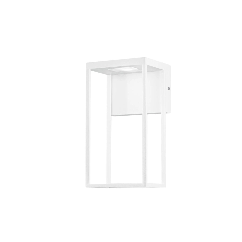 APPLIQUE LED GRIS BIANCA 12W 1390LM CCT 3000K / 4000K IP54 15X12,6X28CM