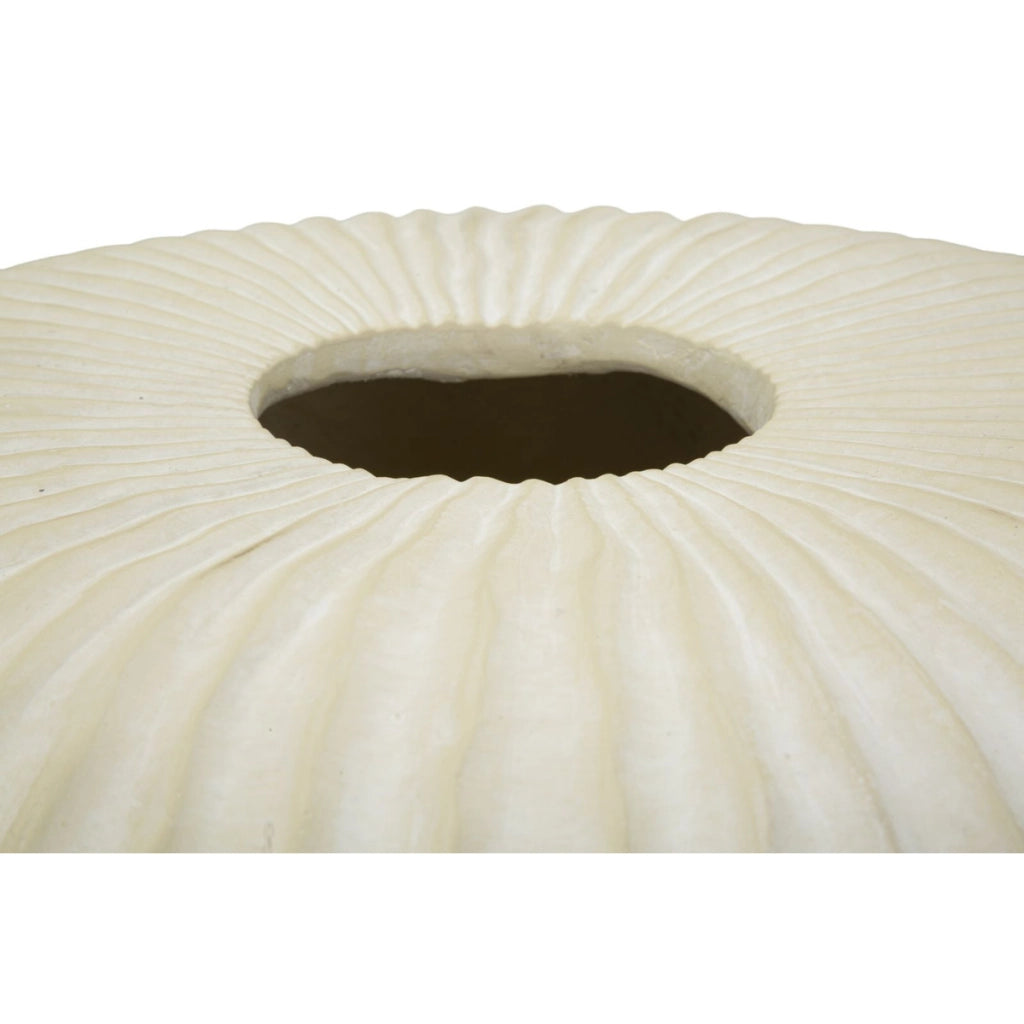 Vaso Decorativo VKH817, Beige, Poliresina, 40x40x23 cm