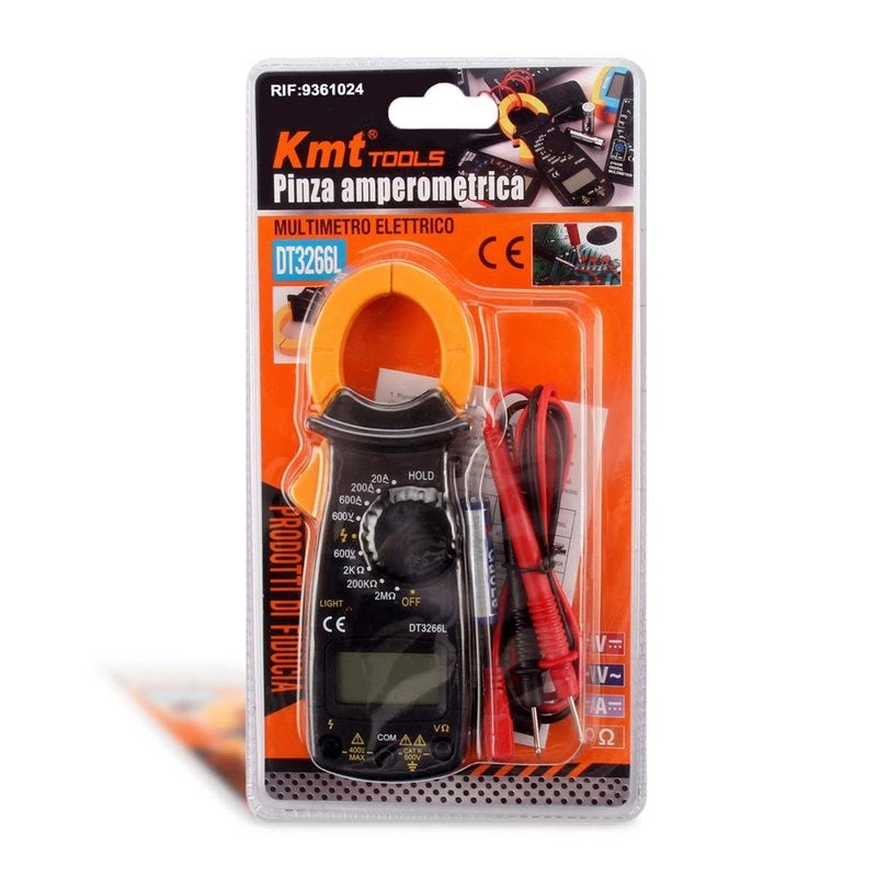 Pinza amperometrica, Multimetro Conteggi Pinza Amperometrica DC AC Automatico