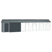 Gabbia per uccelli Antracite 630 x 103 x 142 cm Acciaio zincato 3325146