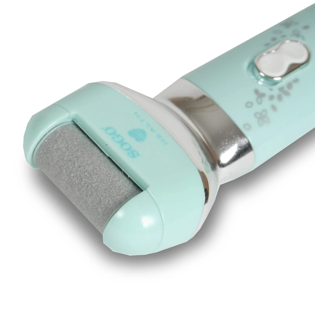 SOGO Pedicure Elettrico 3W Verde ? Lima Calli Professionale 3500 RPM Portatile Ergonomica
