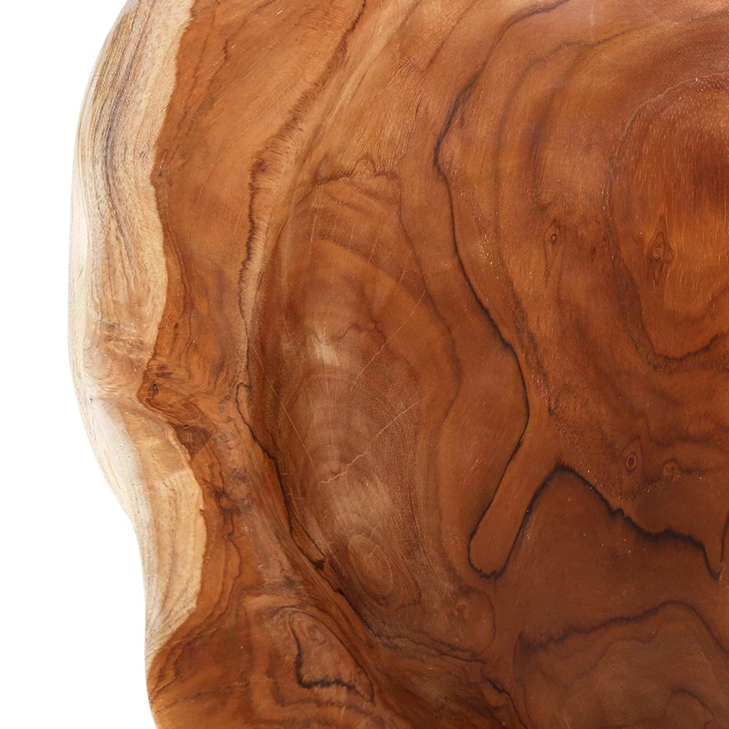 Portafrutta JEPARA Ø 30 cm Legno di teak massello Rotondo 42010335
