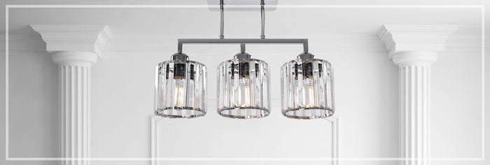 Lampada Pensile Glamour Cromo 3xe27 392228