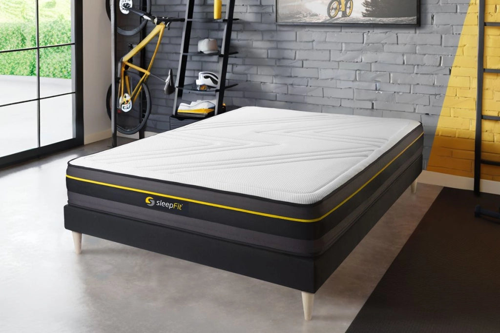 Kit rete e materasso ACTIVE 120x200cm - Spessore : 24cm - memory foam - rigido