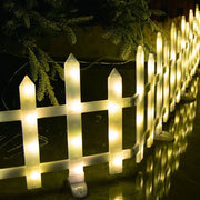 Recinzione luminosa a LED per albero di Natale decorazione natalizia luce calda