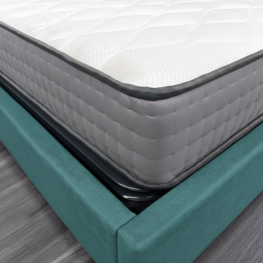 Letto contenitore matrimoniale 160x190 cm con rete ortopedica a doghe, tessuto Enjoy, made in Italy - 17 Turkish