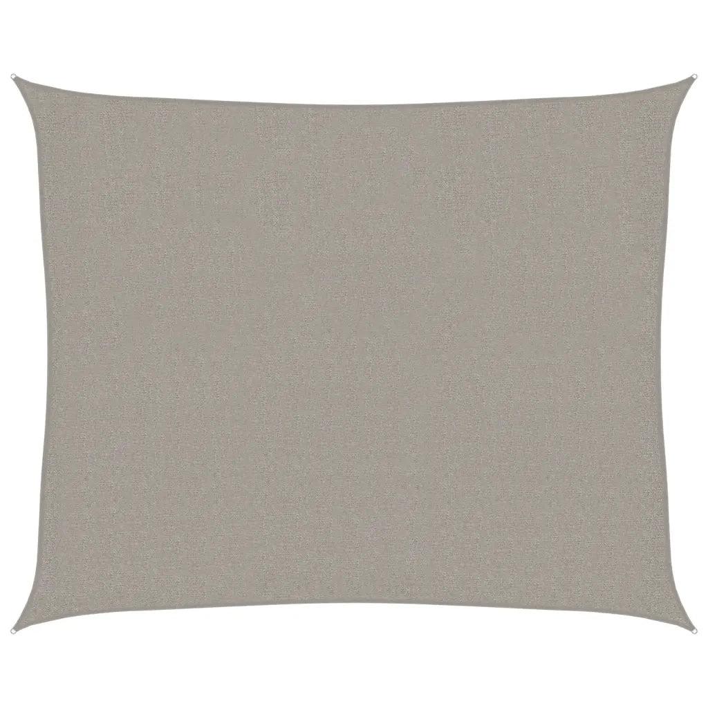 Vela Parasole 160 g/m² Rettangolare Grigio Chiaro 2,5x3 m HDPE 4001979
