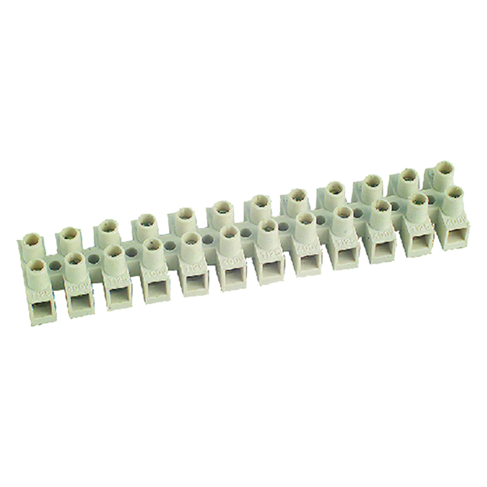 25pz morsettiera per cavi per cavo mmq 4,0 - art.80596 cod:ferx.8074156nlm