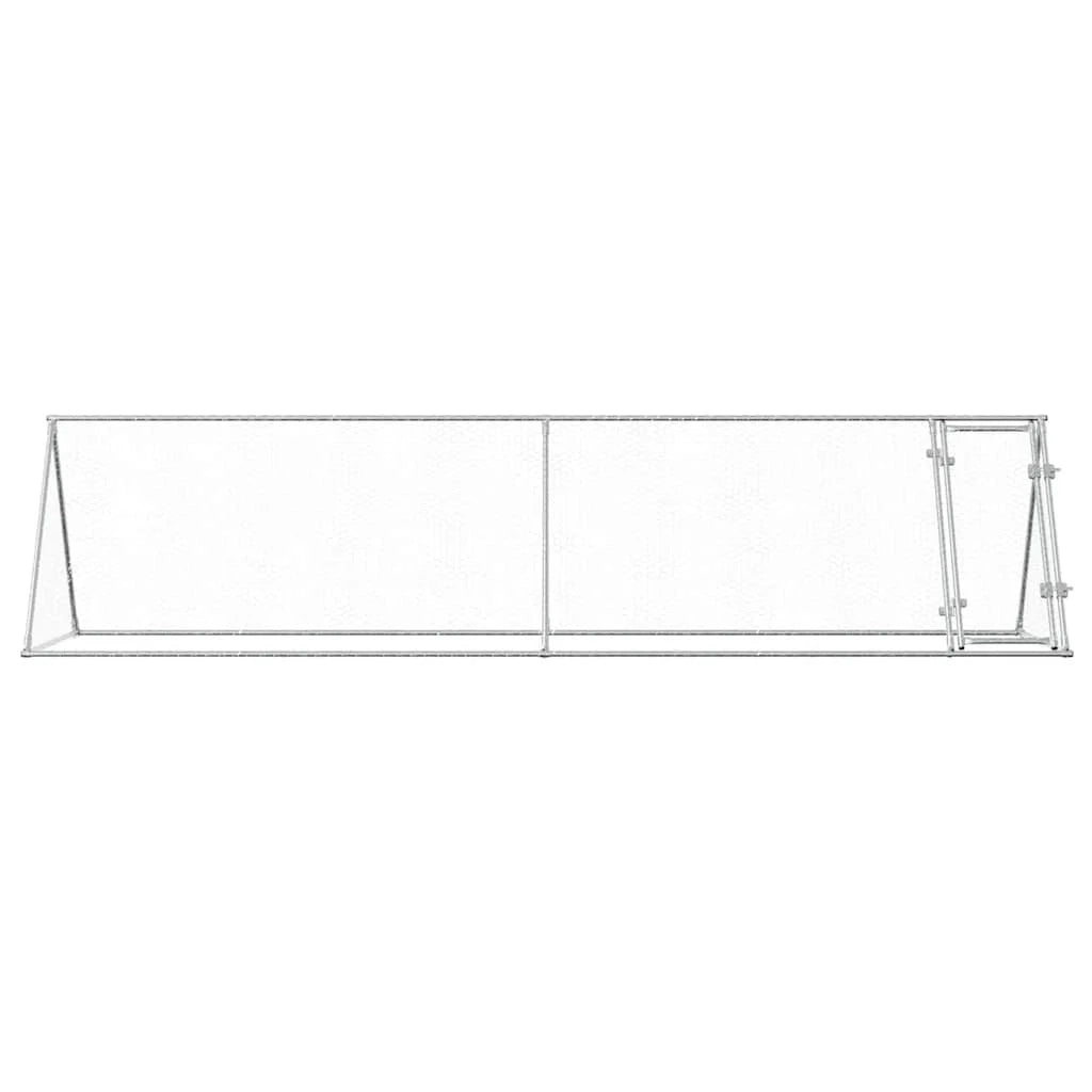 Pollaio Silver 400 x 105 x 91 cm acciaio zincato Silver 02_0041671