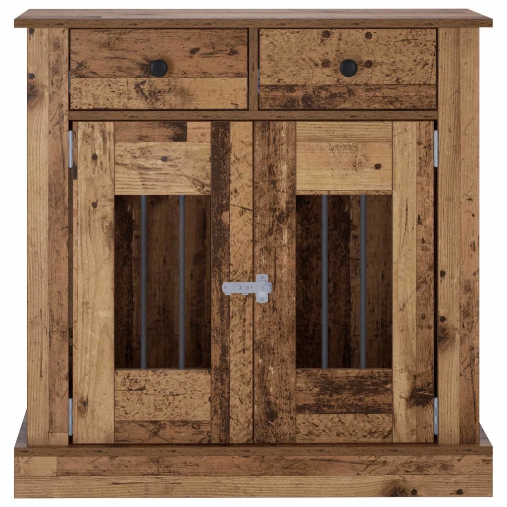 Mobile da cassa per cani Legno antico 80 x 47,5 x 80 cm 8014771