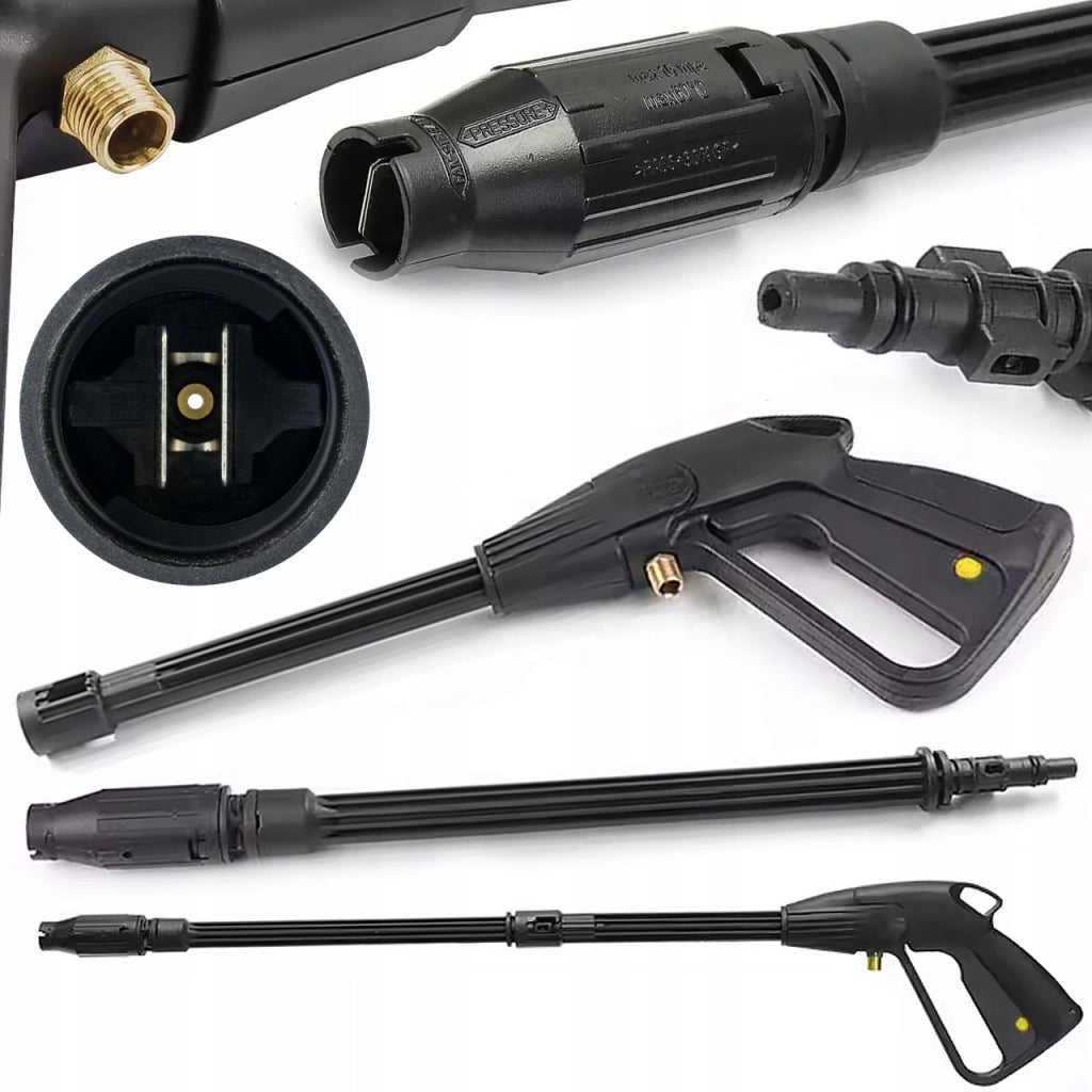Pistola a Spruzzo di Ricambio compatibile con Idropulitrice Kärcher K2–K7 Bosch Lavor – Filettatura M14, Lancia 40 cm