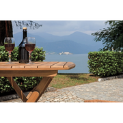 Tavolo Piombino In Acacia Pieghevole 80X80 Moia
