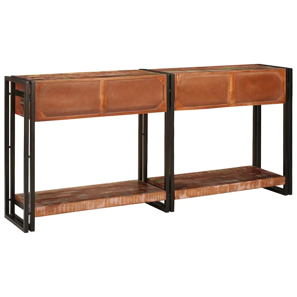 Tavoli Consolle | Tavolo d'Ingresso con cassetto 2 pz Multicolore 161 x 33 x 75 cm