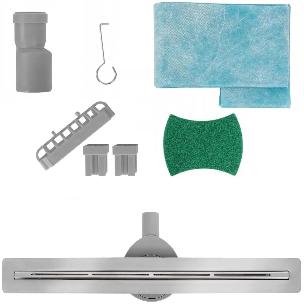 Canalina Di Scarico Rea Filo Nickel Brush 60