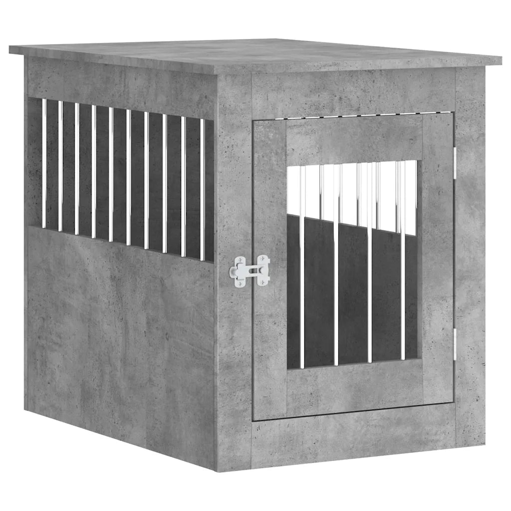 Gabbia Cani Arredamento Grigio Cemento 55x75x65cm Multistrato CFW8979219