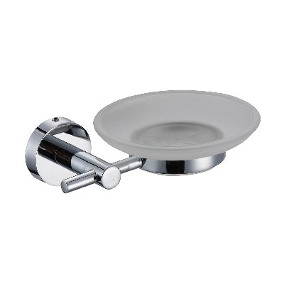 PORTA SAPONE LINEA DIOSA- Cromo - Fiss. con viti- DHIMP- pezzi 1