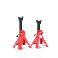 Set di 2 cavalletti di supporto da max 3000 kg ciascuno Colonnetta di sostegno
