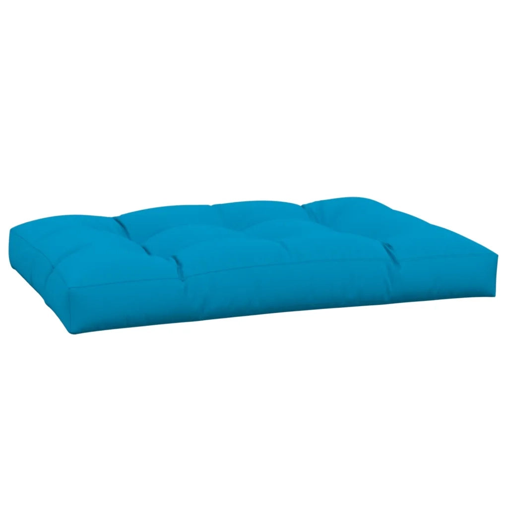 Cuscino per Pallet Blu 120x80x12 cm in Tessuto 360517
