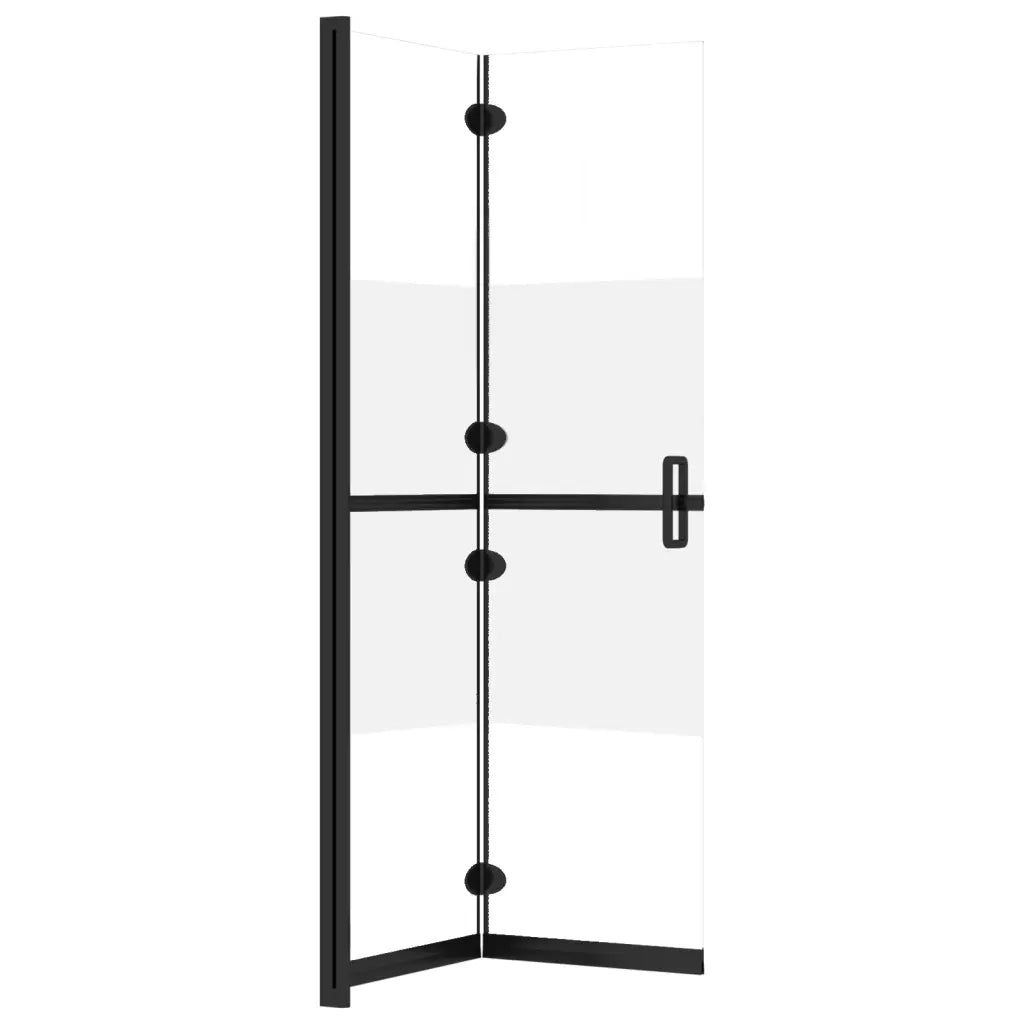 Parete per Doccia Walk-in Pieghevole in Vetro ESG 120x190 cm CFW7452004