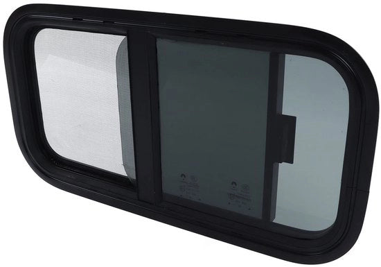 Fenestra Schiudibile 600x300 Mm - Vetrata per Camper - Efficace in termini di Energia - Risparmiatore di Spazio - Chiusura con Rete - Erettore di Pressione