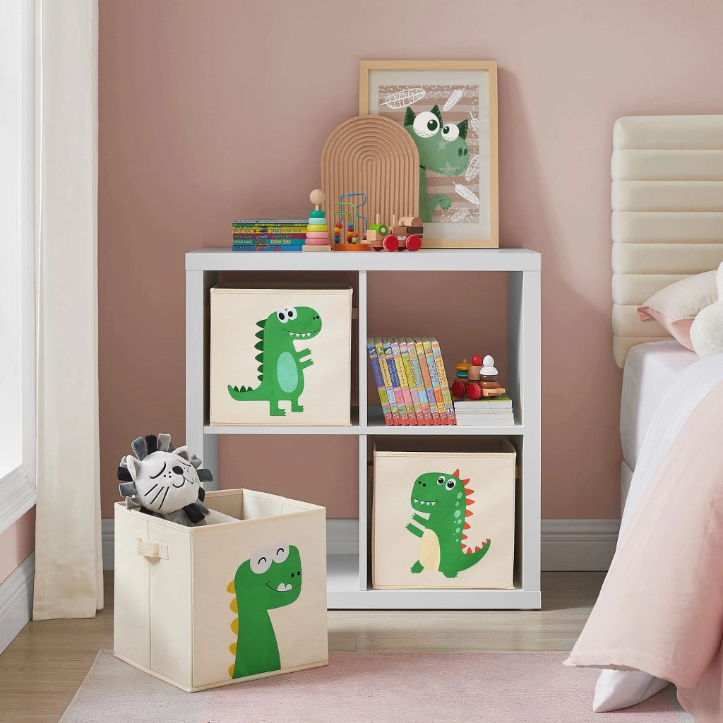 Valora ORGANIZZATORE PER BAMBINI X3 Tessuto Salvaspazio Beige Verde x3