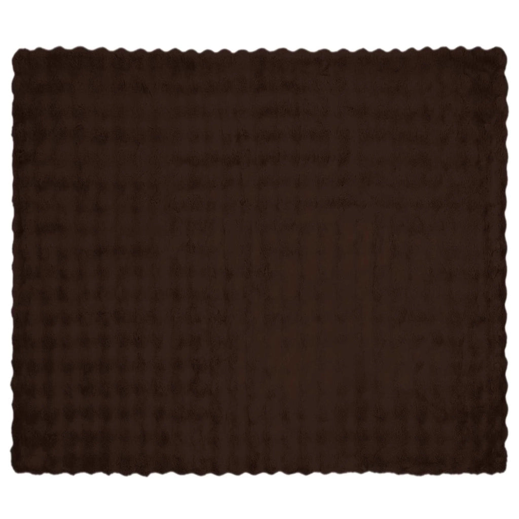 Coperta antiscivolo in finta di coniglio Olite 4 pcs Cammello
