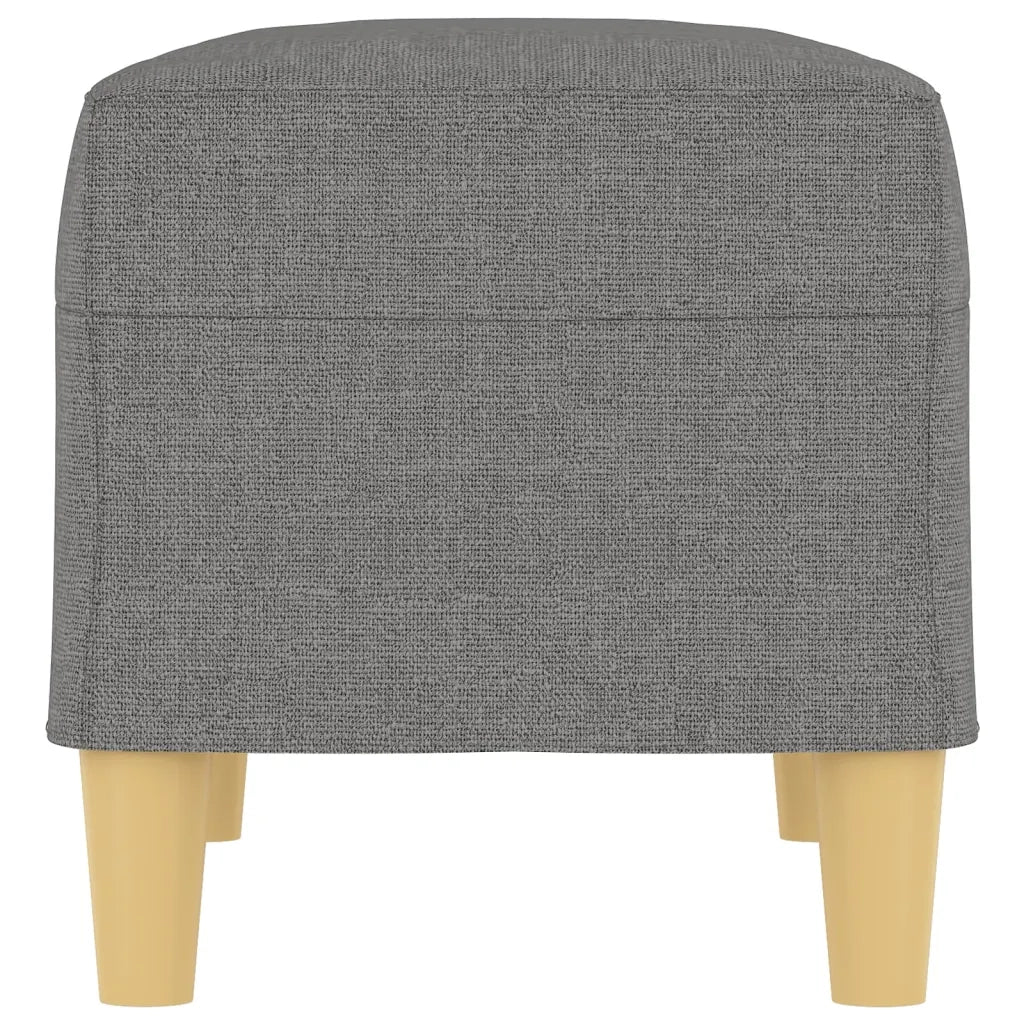 Panca Grigio Scuro 70x35x41 cm in Tessuto 349368