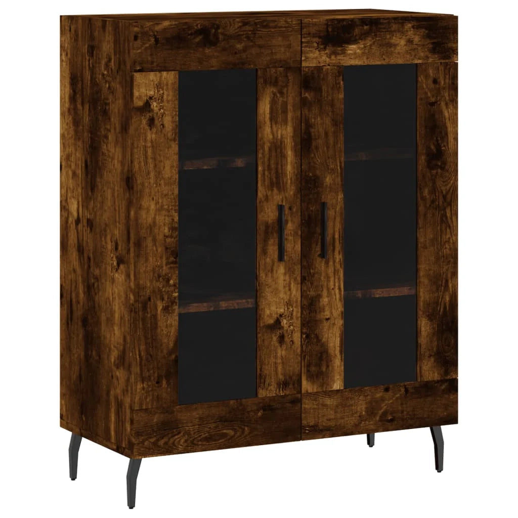 Buffet credenza cassettiera armadio mobile contenitore organizer per cucina soggiorno salotto 69,5 x 34 x 90 cm legno ingegnerizzato marrone 02_0031070