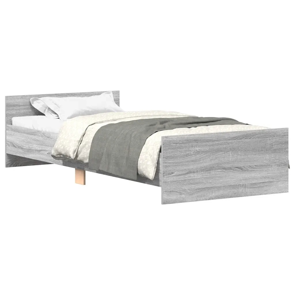 Giroletto Grigio Sonoma 90x200 cm in Legno Multistratocod mxl 131963
