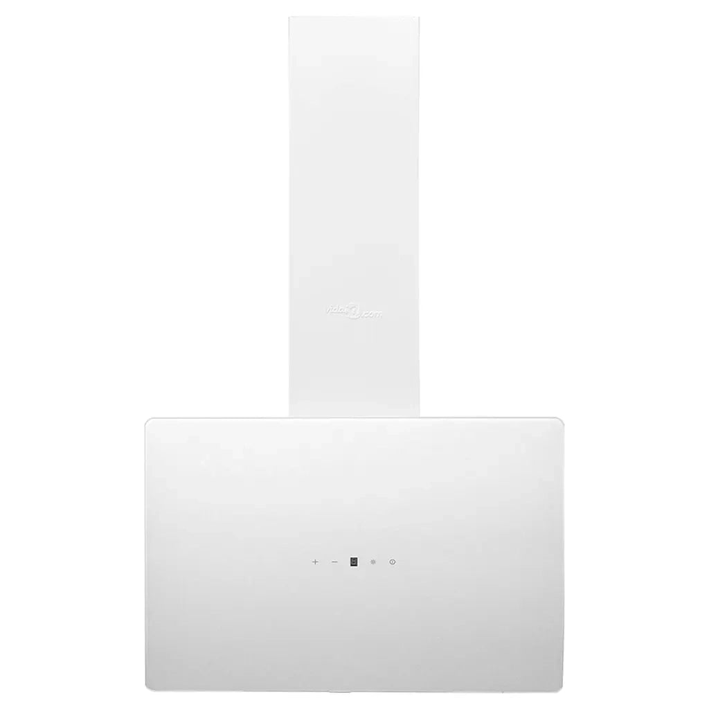 Cappa a Parete 60 cm in Acciaio e Vetro Temperato Bianco CFW6132563