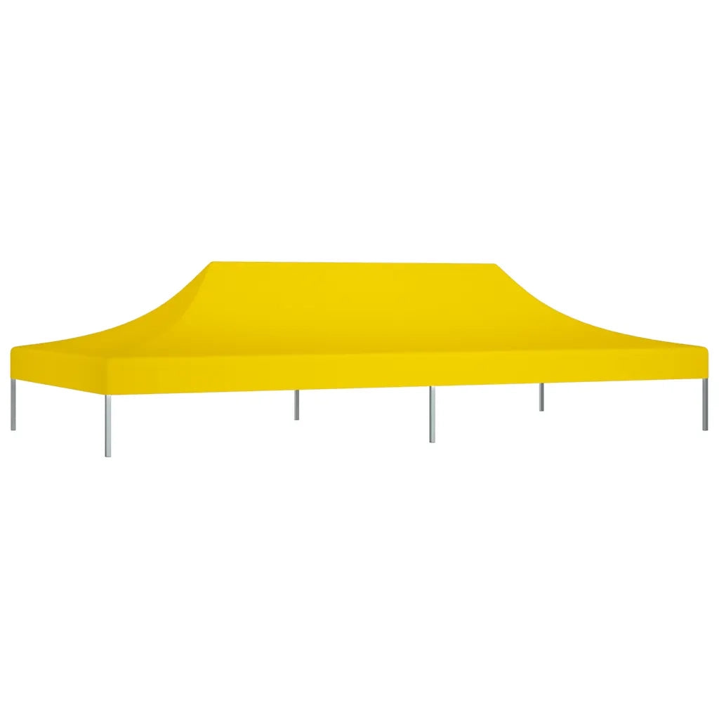 Tetto per Tendone per Feste 6x3 m Giallo 270 g/m2 CFW3031356