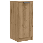 Scarpiera con anta 29,5 x 35 x 70 cm pratica 4 ripiani stile rovere artigianale legno composito 02_0050991