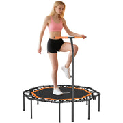 Trampolino Fitness ¨C zephmum ¨C Grigio, Acciaio, 100cm