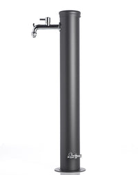 Fontana da Giardino con Doppio Rubinetto Belfer 42/ARR Antracite