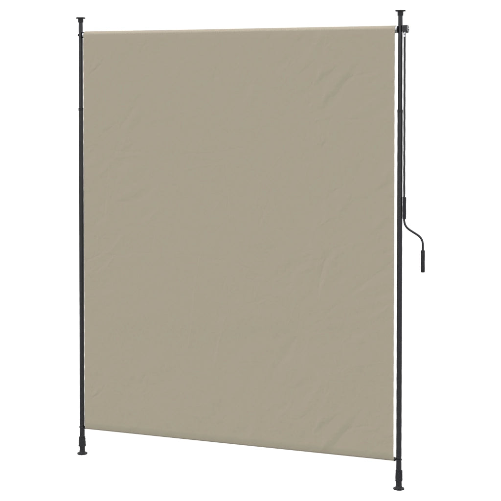 Tenda da sole a parete ¨C zephmum ¨C sabbia, metallo, 200x215-305 cm