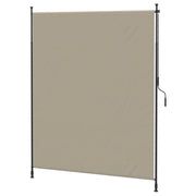 Tenda da sole a parete ¨C zephmum ¨C sabbia, metallo, 200x215-305 cm
