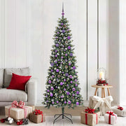 Albero di Natale artificiale con 300 LED Verde 210 cm 3395838