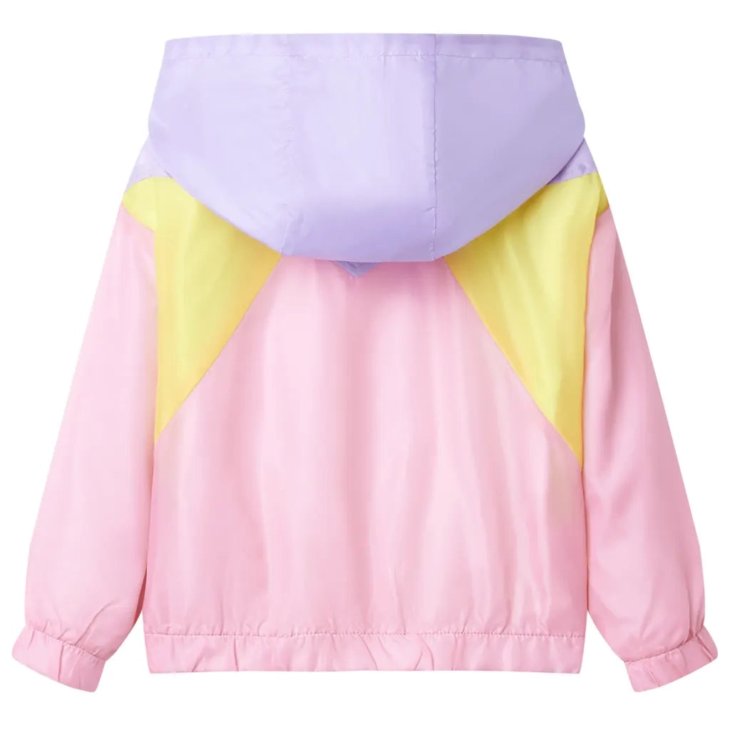 Giacca con Cappuccio e Cerniera da Bambina Multicolore 92cod mxl 85766