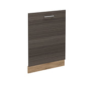 Pannello frontale della lavastoviglie R-Line Grigio nobile/Rovere dorato 60 cm senza piano di lavoro Vicco