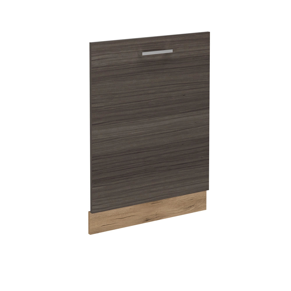 Pannello frontale della lavastoviglie R-Line Grigio nobile/Rovere dorato 60 cm senza piano di lavoro Vicco